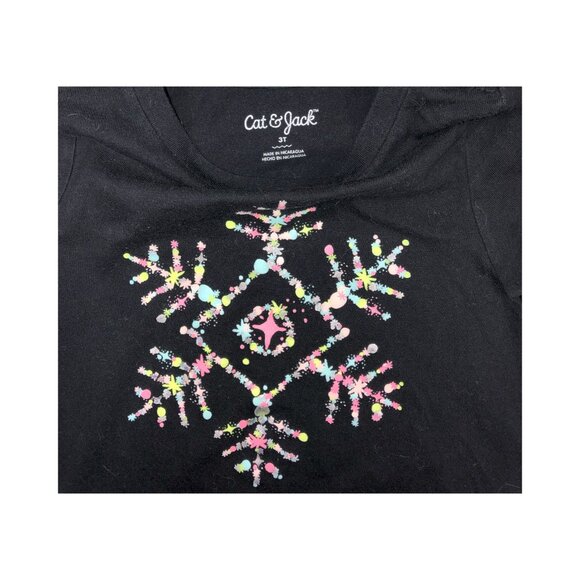 TOP,  3T,  CAT & JACK,  Christmas, snowflake - Picture 3 of 3